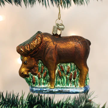 Munching Moose Ornament - Old World Christmas
