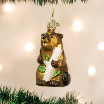 Eager Beaver Ornament - Old World Christmas