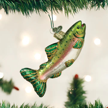 Rainbow Trout Ornament - Old World Christmas