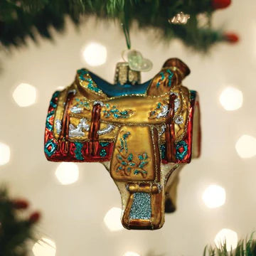 Southwest Saddle Ornament - Old World Christmas