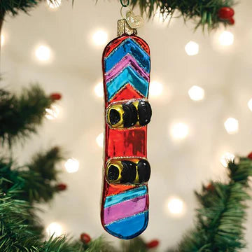 Snowboard Ornament - Old World Christmas