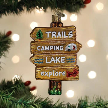 Gone Camping Ornament - Old World Christmas