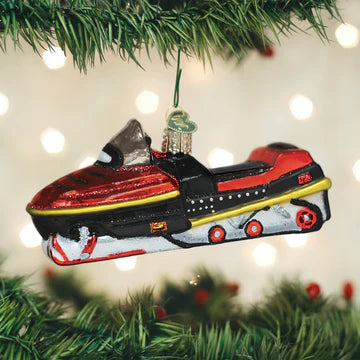Snowmobile Ornament - Old World Christmas