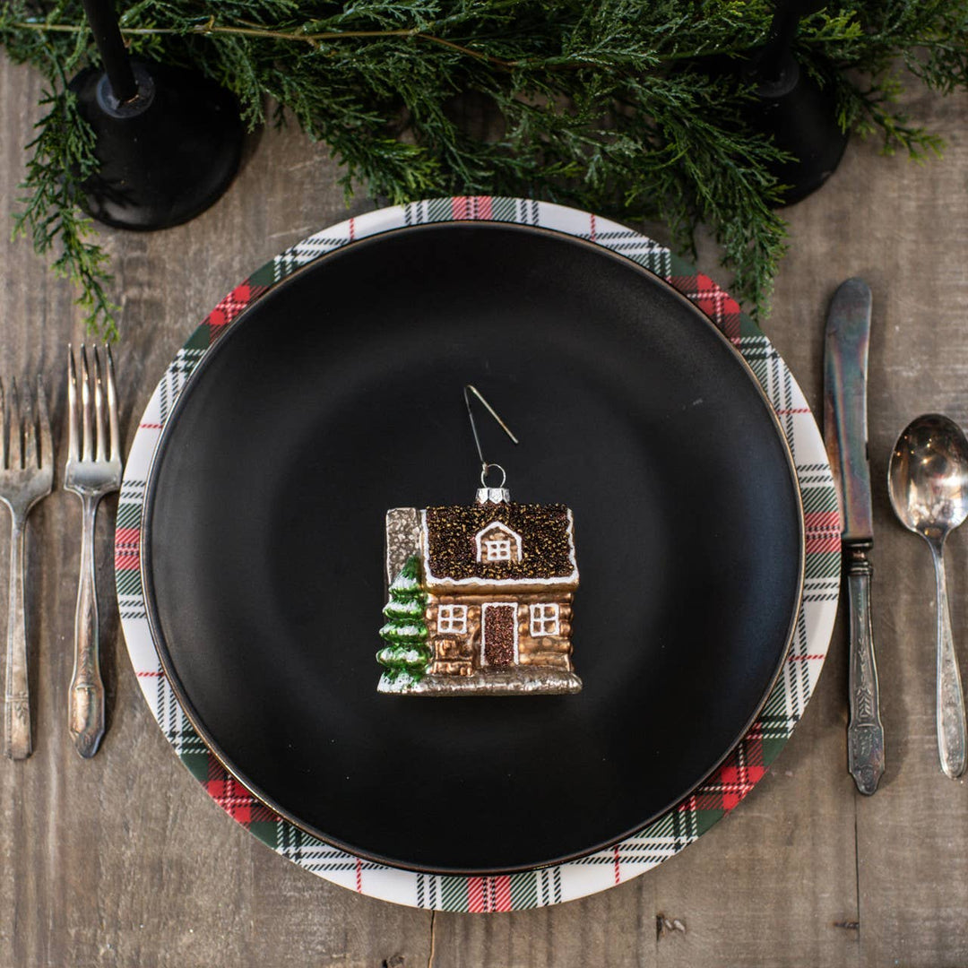 Log Cabin Ornament