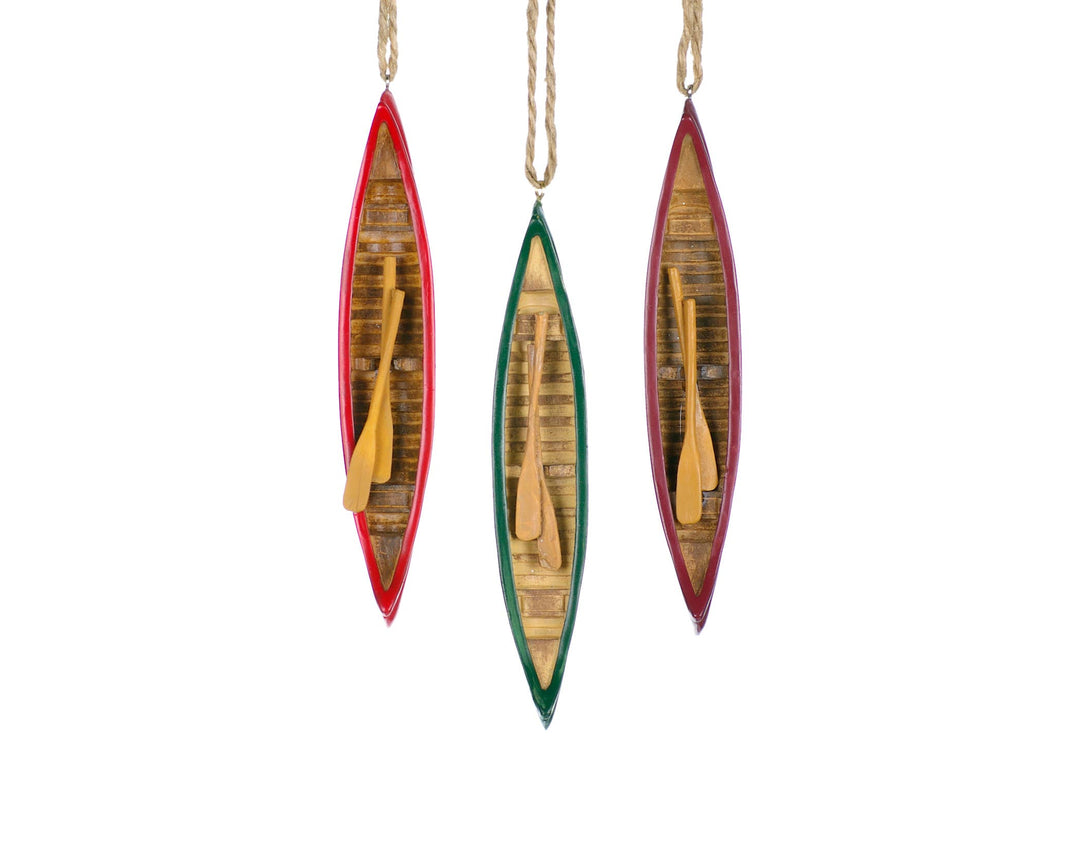 Canoe Ornament