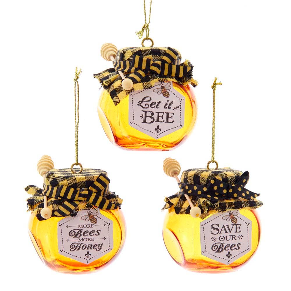 Sweet as Honey Ornament Set