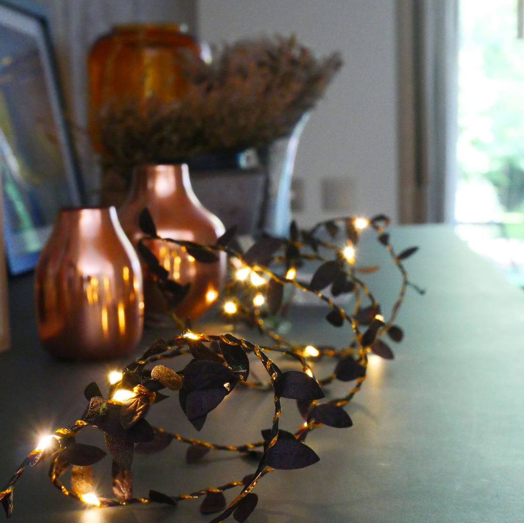 Fall Leaf Fairy String Lights