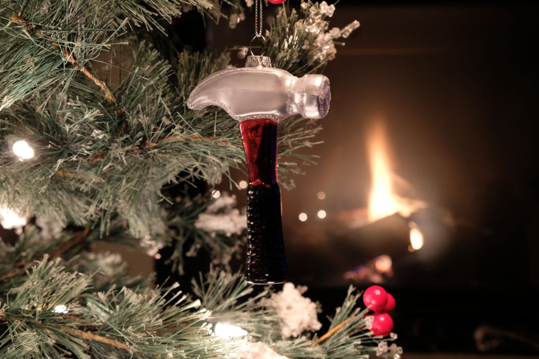Hammer Glass Ornament