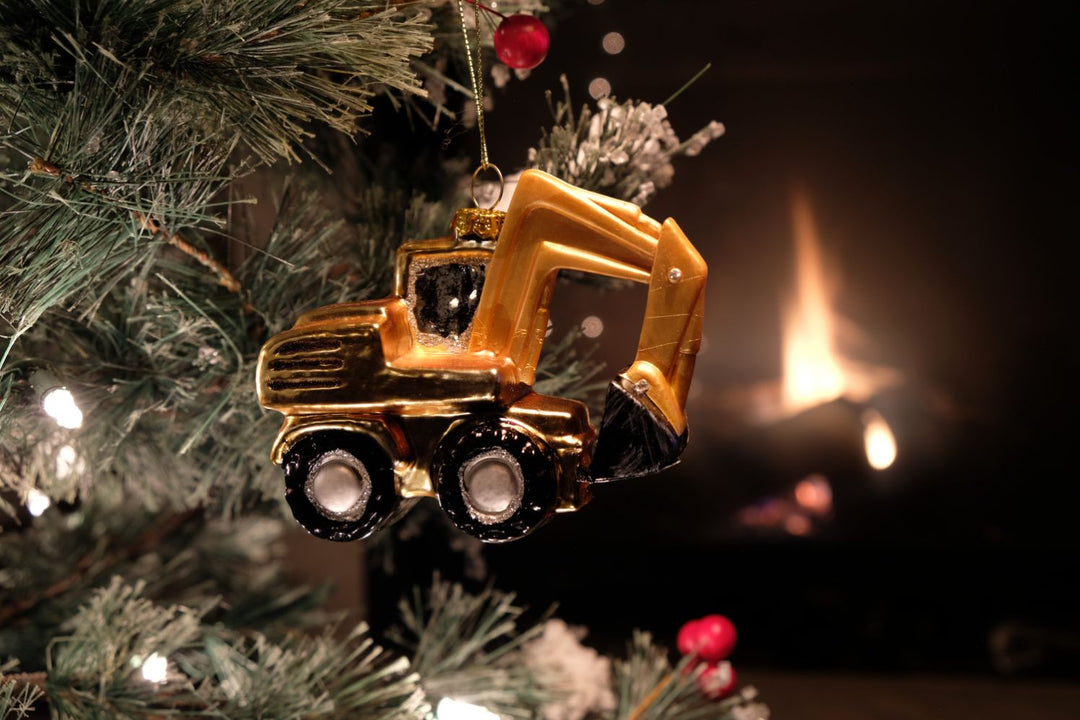 Lil' Bobcat Glass Ornament