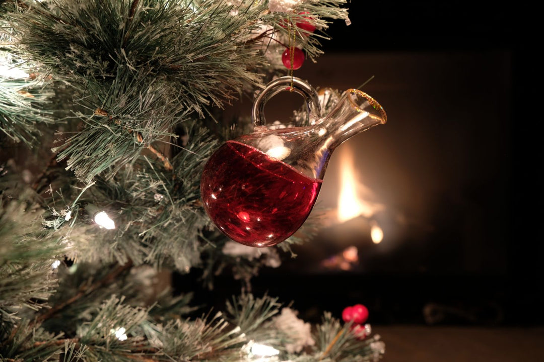 Wine Decanter Glass Ornament