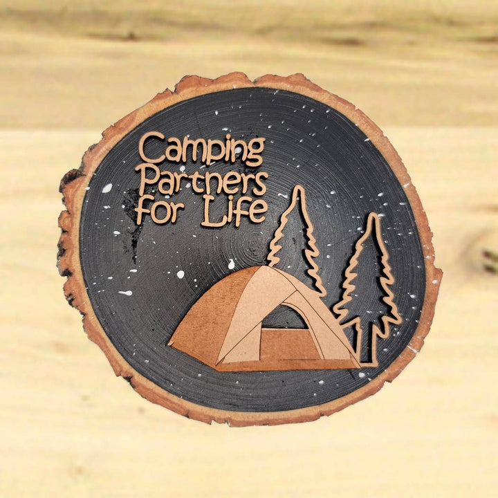 Camping Partners for Life Ornament