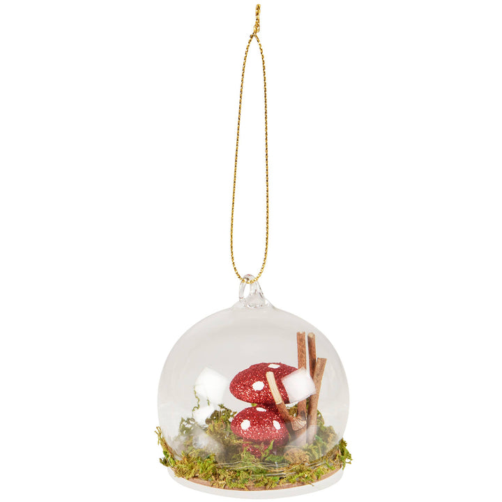 Glass Terrarium Ornament