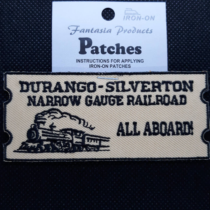 Patch - Durango Silverton Train Ticket