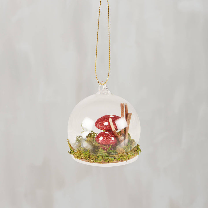 Glass Terrarium Ornament