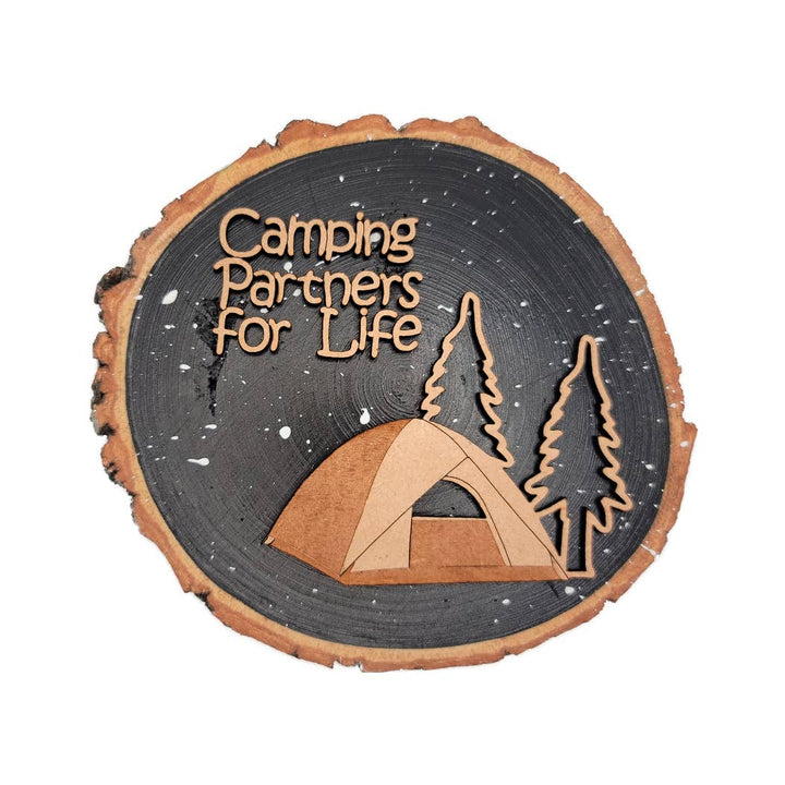 Camping Partners for Life Ornament