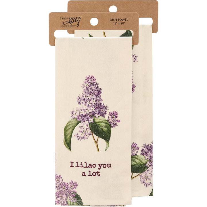 I Lilac You A Lot Kitchen Towel