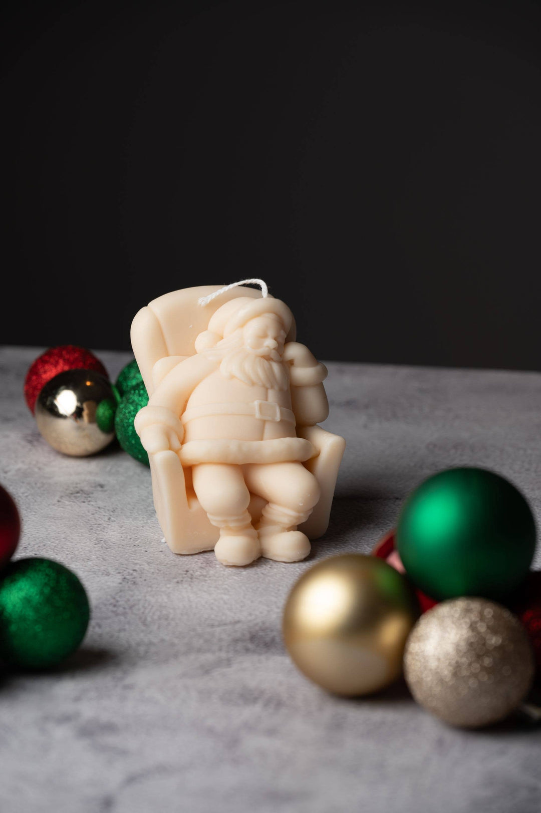 Santa Claus Candle - Hand-poured Design: Holiday Spice