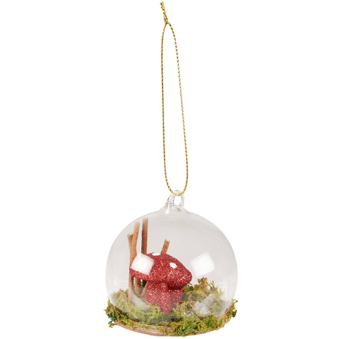 Glass Terrarium Ornament