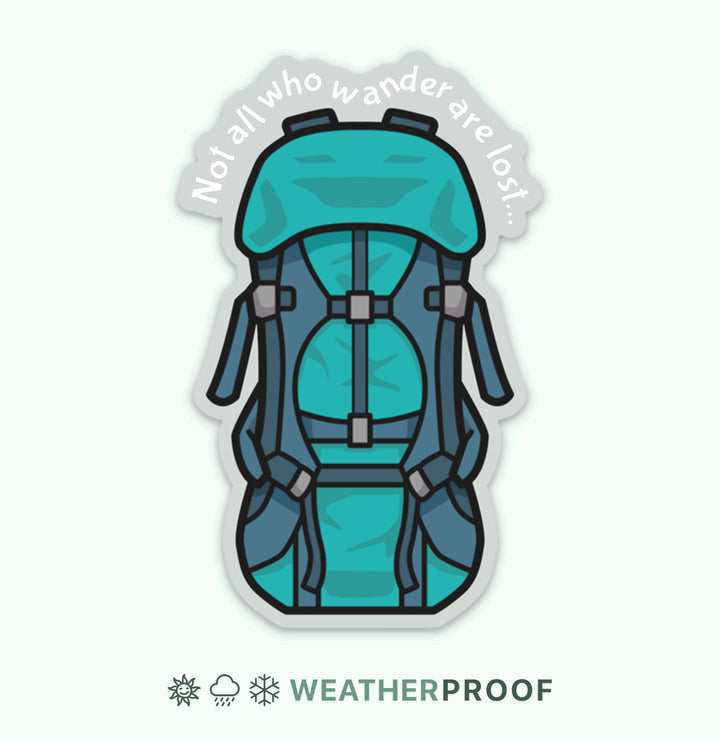 Backpack Sticker