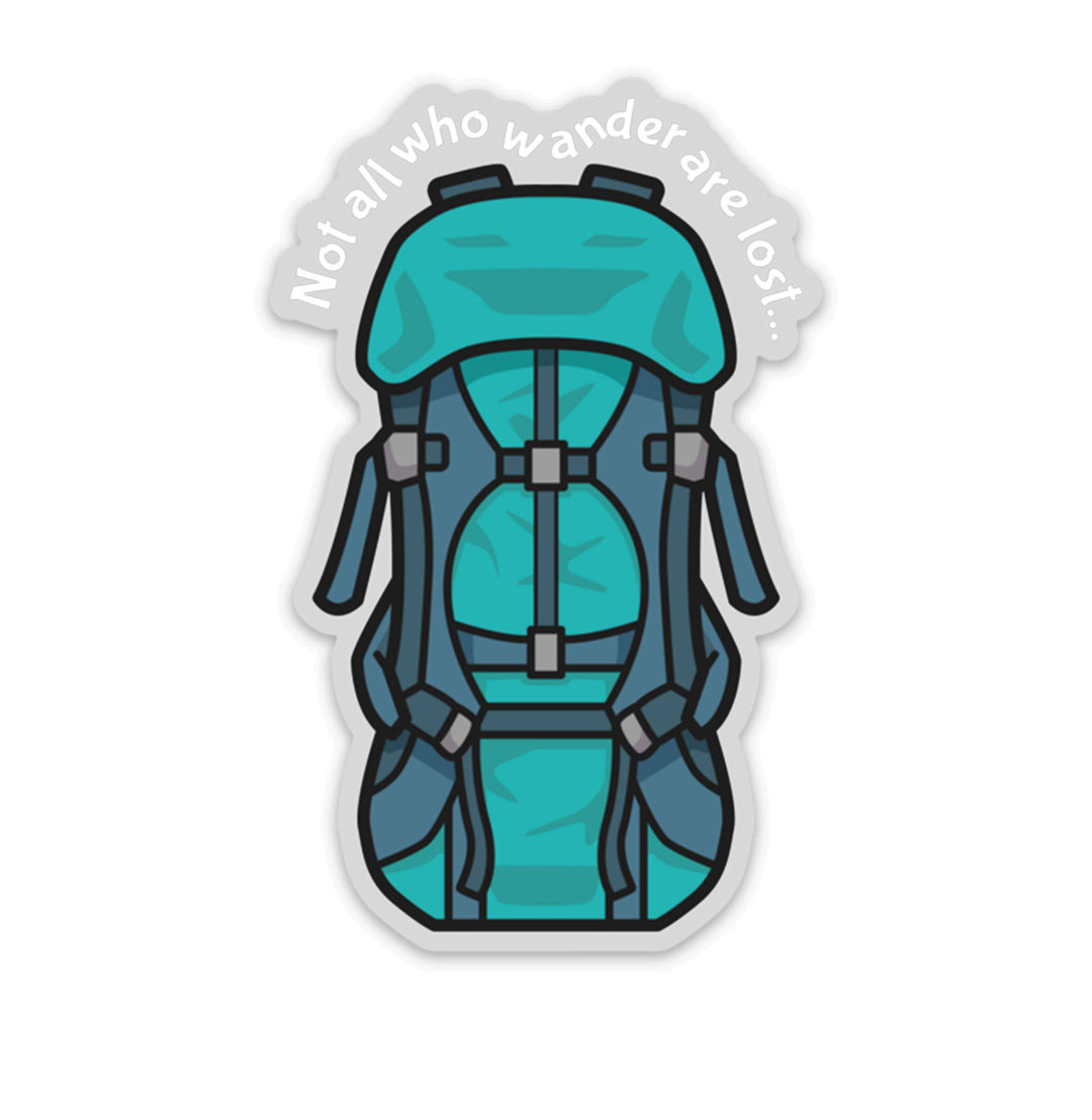 Backpack Sticker