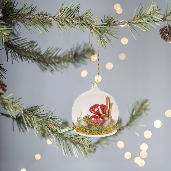 Glass Terrarium Ornament