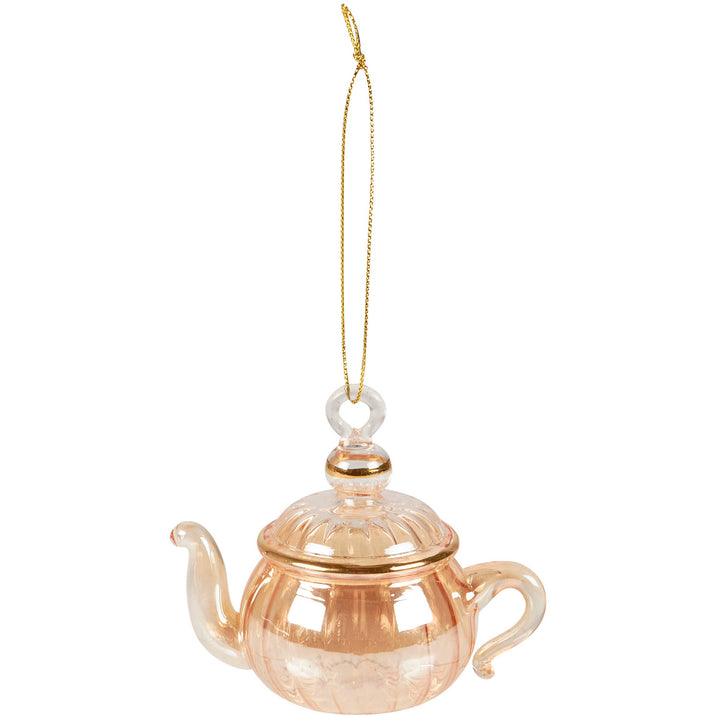 Glass Teapot Ornament