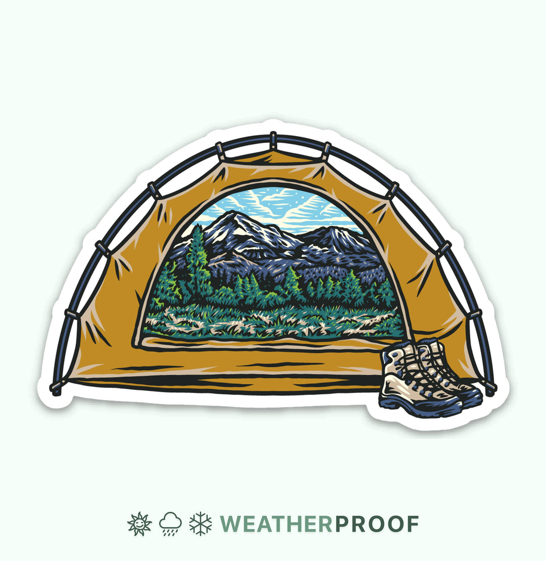 tent sticker Tent Sticker