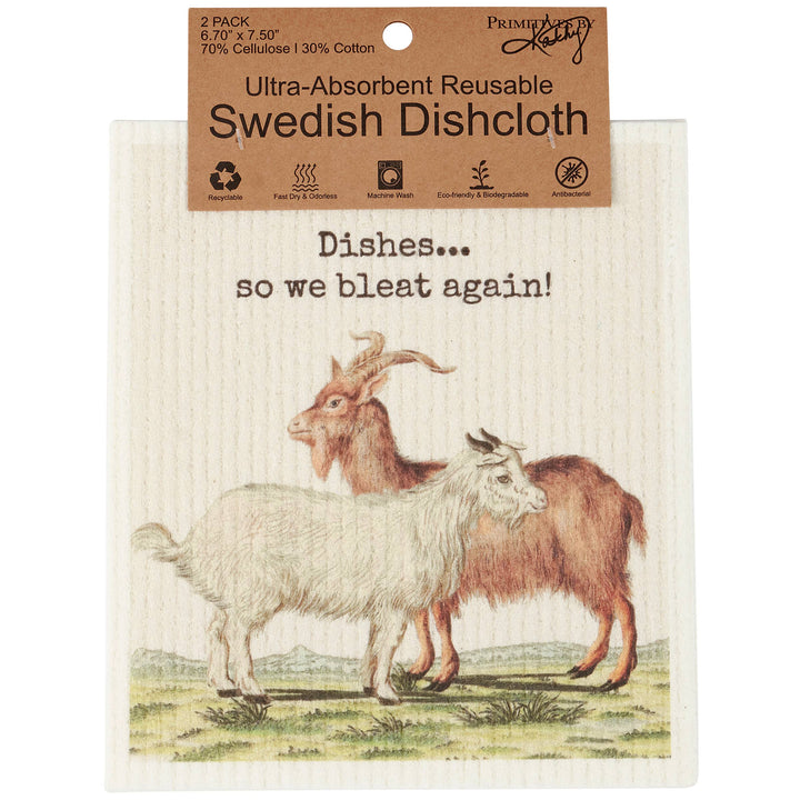 You Goat This Swedish Dishcloth Set