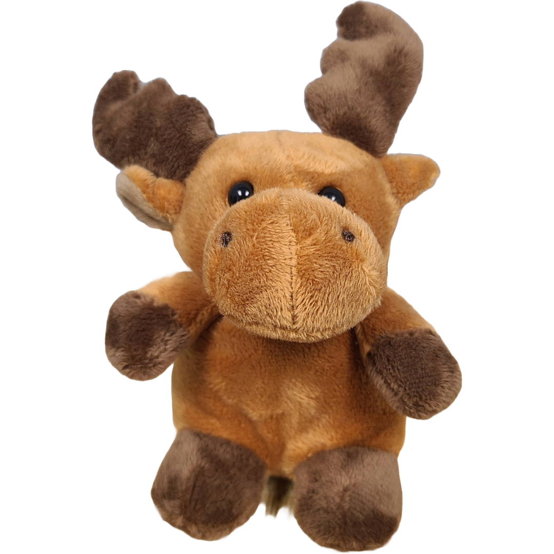 Rocky the Canned Moose - Stuffed Animal Plush w/Funny Jokes: Standard Lid